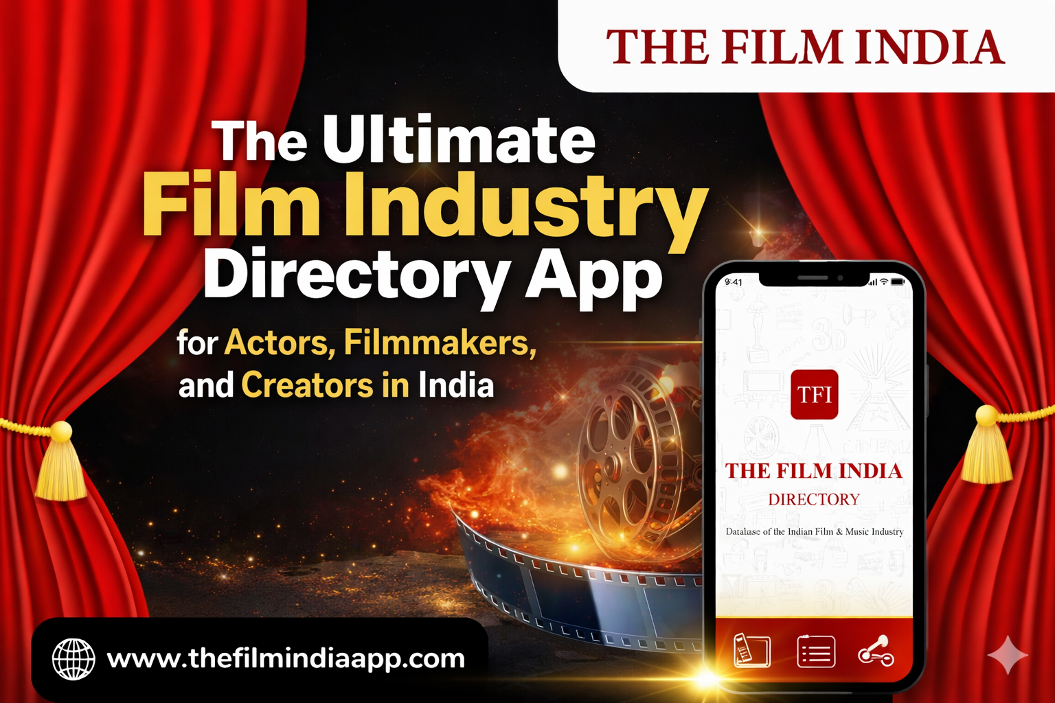 Film industry directory app in India
